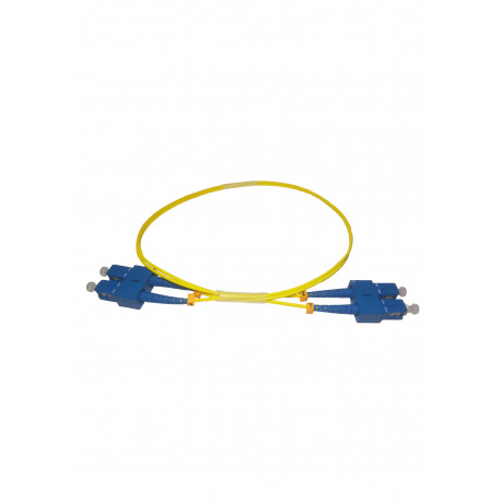 FIBER PATCH DUPLEX SC/UPC-SC/UPC SM OS2 GRADE B OS2 GRADE B 0,50 M