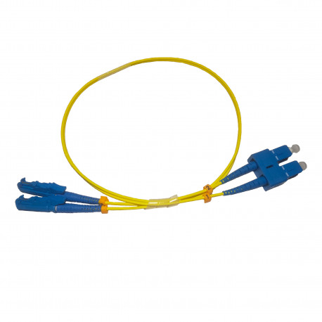 FIBER PATCH DUPLEX SC/UPC-E2000/UPC SM OS2 GRADE B 1,0 M