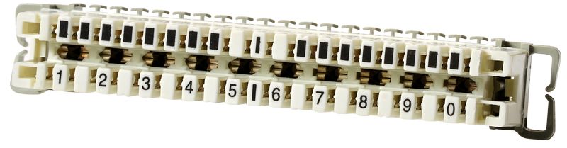 LSA KLEMRÆKKE 1-10 M/SKILL.MUG F11-PBT-W