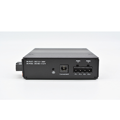 SFP FIBER CONVERTER. 10/100/1000Mbps DIN-SKINNE MONT.MM 550M/2KM. SM 20/40/60/80/120KM.