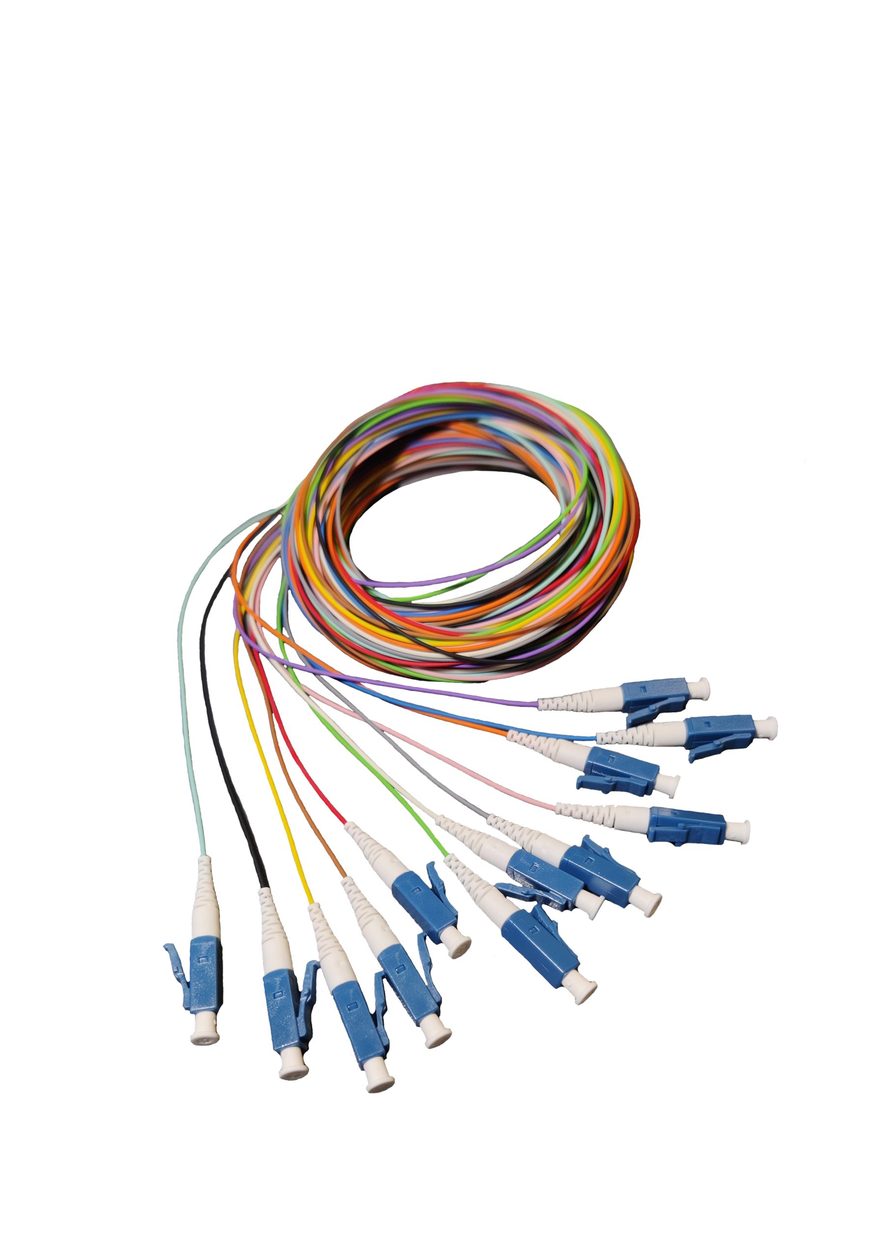 LAN-OPTIC RAINBOW PIGTAIL 12XLC OS2 G657 A1 2 mtr