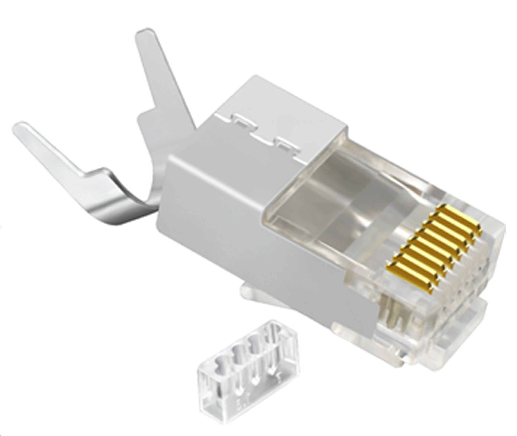 RJ45 MODULAR PLUG STP KAT 6A AWG22-23 STIV/FLEX LEDER