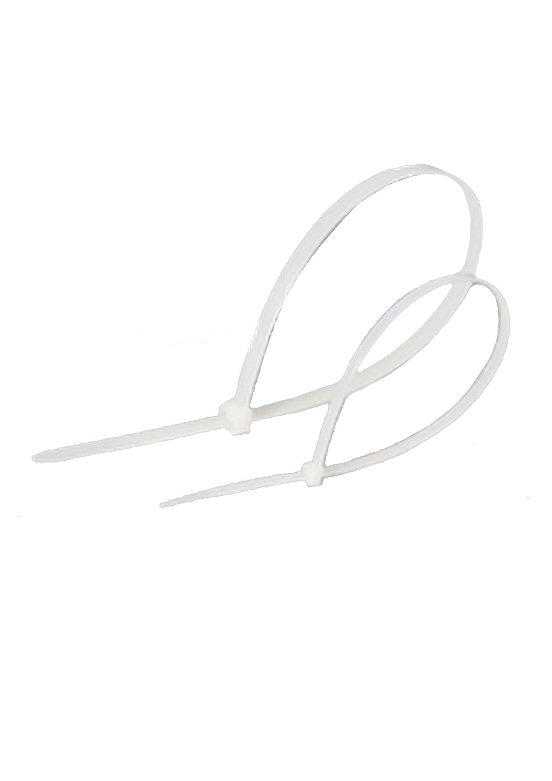 KABEL STRIP HVID 150 MM 18 KG BELASTNING PK. 100 STK. TIE-LAN