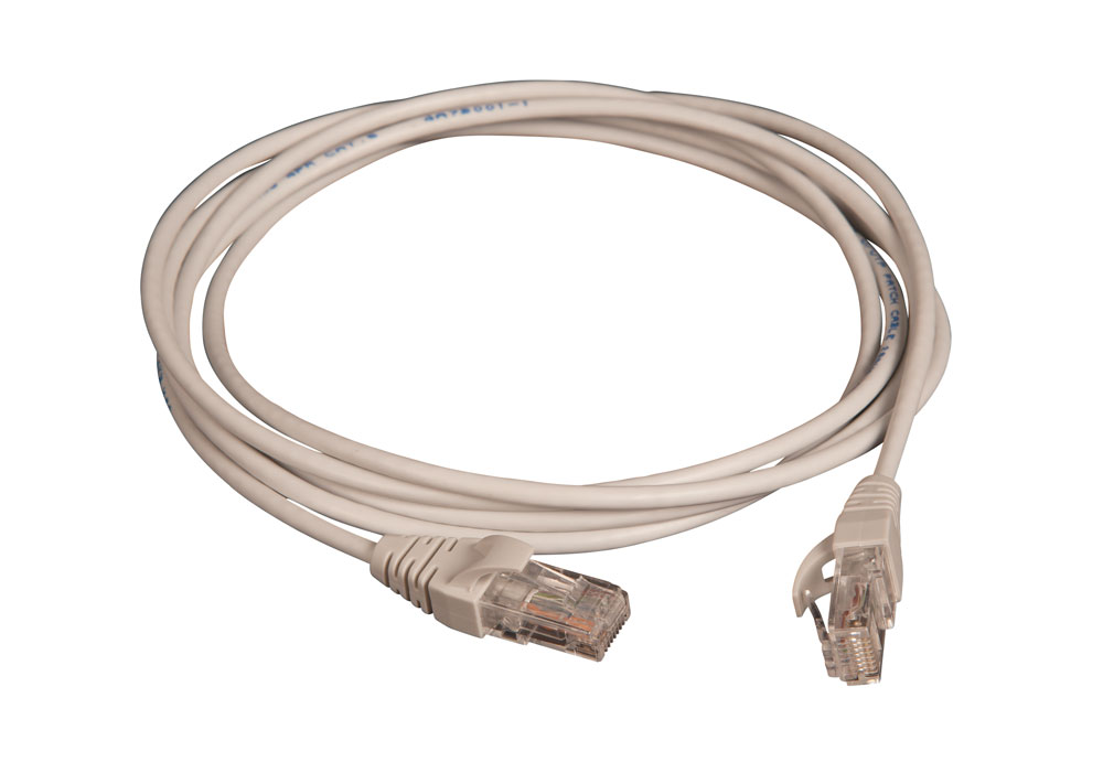 GIGA-LAN RJ45 SLIM UTP PATCH KBL KAT 6 3M HVID LSZH KAPPE COMP. COMPLIANT