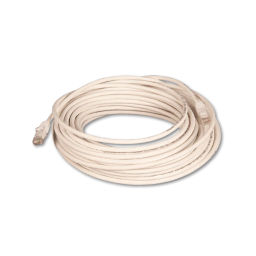 GIGA-LAN RJ45 UTP PATCH KBL KAT6 15M HVID LSZH KAPPE COMPONENT COMPLIANT