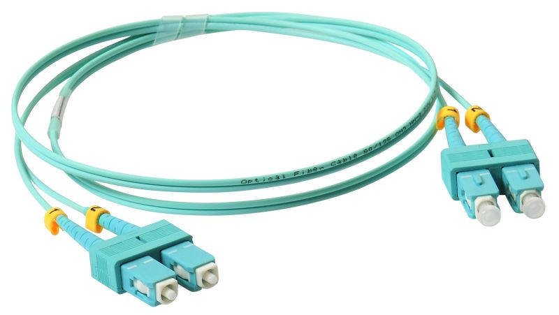 LAN-OPTIC FIBER PATCH DUPLEX SC-SC MM 2M OM3 50/125 LSZH