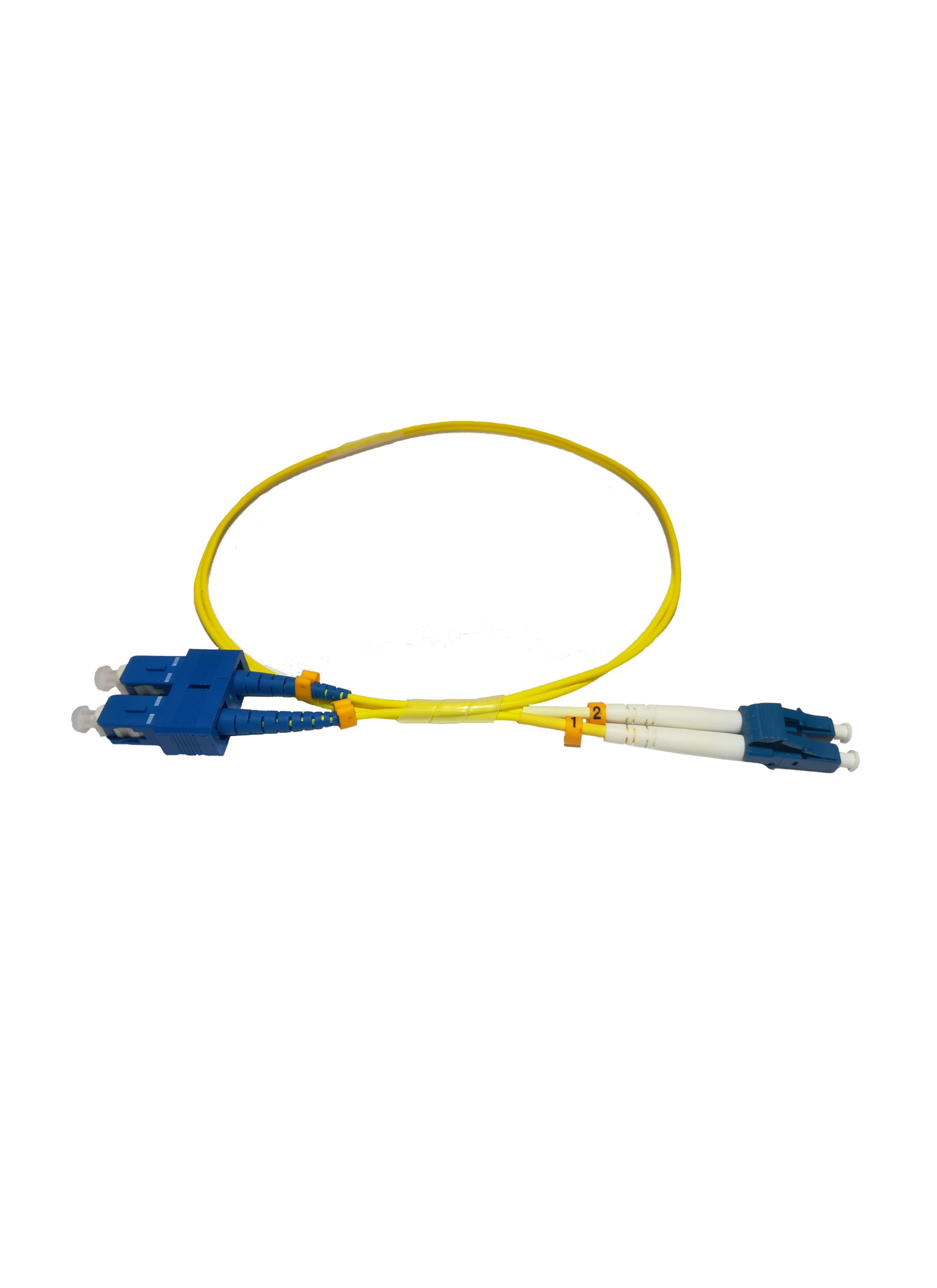 LAN-OPTIC FIBER PATCH DUPLEX LC/UPC-SC/UPC SM OS2 GRADE B 4,0 M