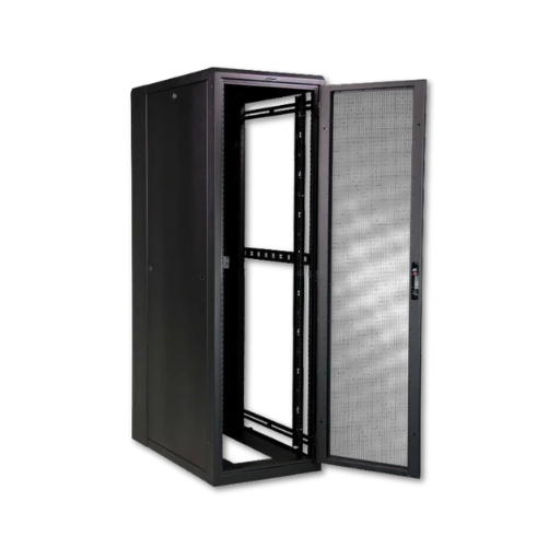 19" RACK 24HE H1380XB600XD1000MM DPPD SORT LRG-800