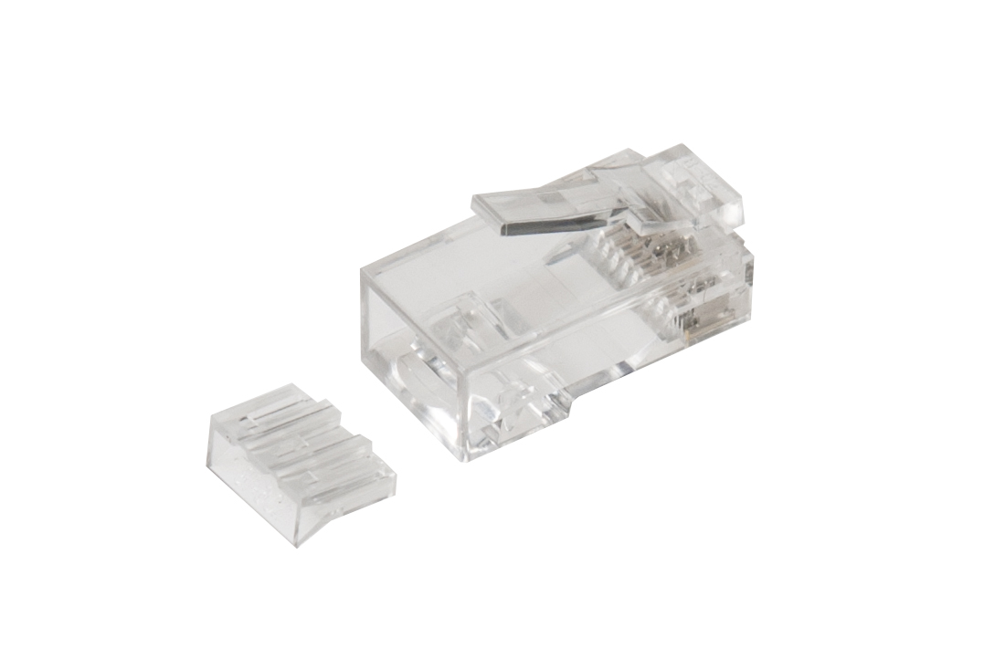 RJ45 MODULAR PLUG UTP KAT 6 AWG 24-26 STIV/FLEX LEDER