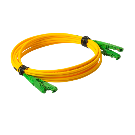 LAN-OPTIC FIBER PATCH DUPLEX E2000-E2000 SM 2M OS1 9/125 LSZH