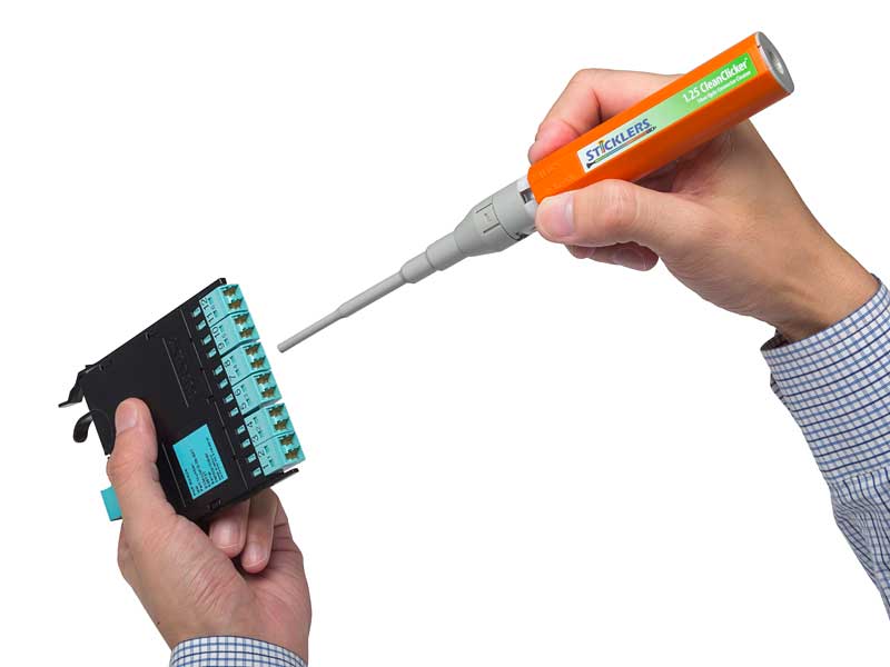 1,25 MM CLEANCLICKER FOR LC ADAPTER 750 CLEANS REFILLABLE STICKLERS