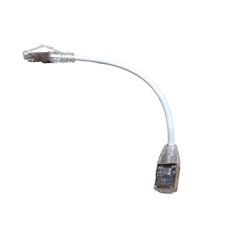 GIGA-LAN RJ45 S-FTP SLIM PATCH KBL KAT 6A 0,2M HVID LSZH COMPONENT COMPLIANT
