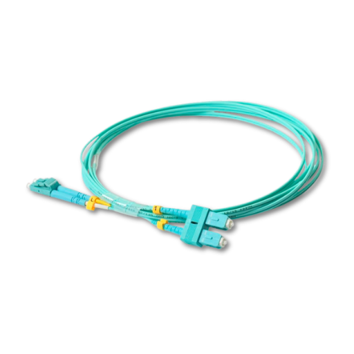LAN-OPTIC FIBER PATCH DUPLEX LC-SC MM 10M OM3 50/125 LSZH