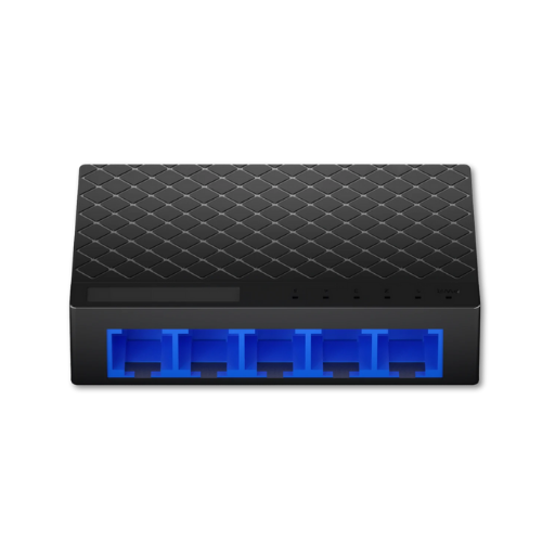 MINI DESKTOP SWITCH 5X10/100 PLAST CHASSIS LAN-SWITCH LA-SW-PF0005