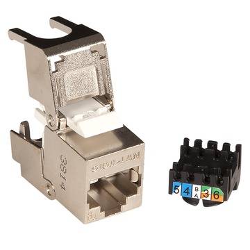 GIGA-LAN PRO FTP FLIP JACK C6 KEYSTONE