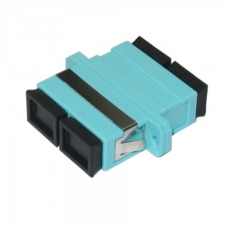 LAN-OPTIC SC DUPLEX MELLEMLED OM3 ZIRKONIA AQUA
