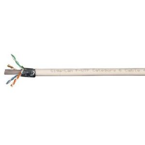 GIGA-LAN F-UTP KABEL 4X2XAWG23KAT6 LSZH HVID 500M TRL