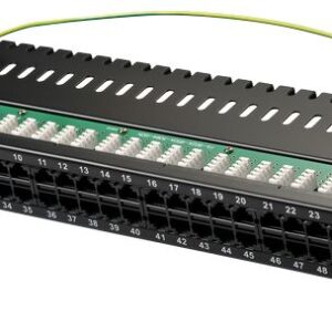 GIGA-LAN TELE PATCH PANEL 50 PORT 1HE SORT