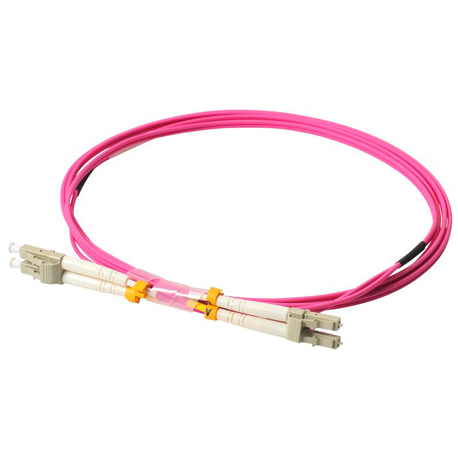 LAN-OPTIC FIBER PATCH DUPLEX LC-LC MM 5M OM4 LSZH PURPLE
