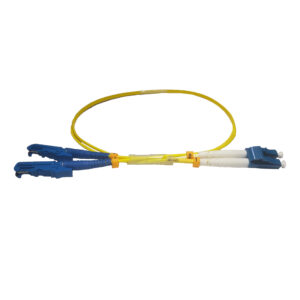 LAN-OPTIC FIBER PATCH DUPLEX LC/UPC-E2000/UPC SM  OS2 GRADE B 0,50 M