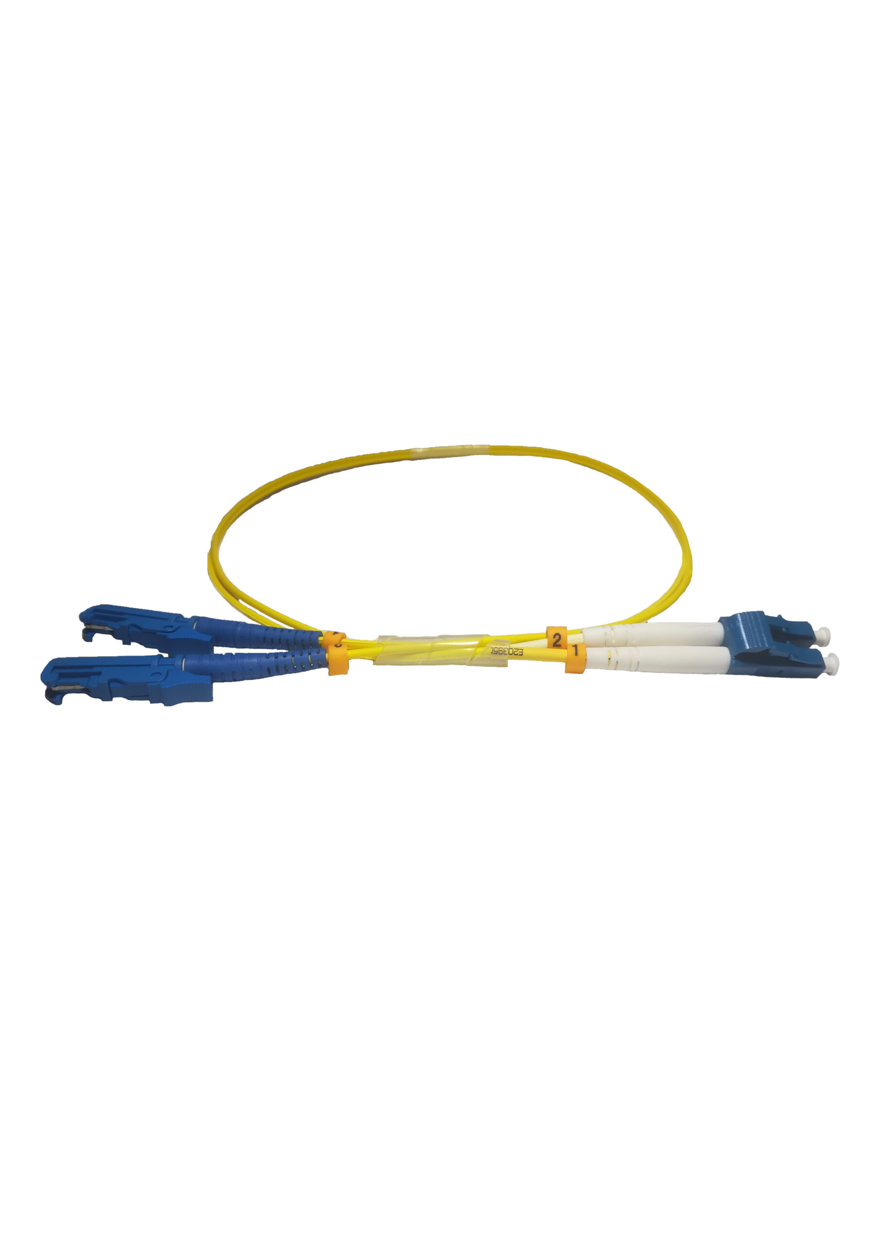LAN-OPTIC FIBER PATCH DUPLEX LC/UPC-E2000/UPC SM OS2 GRADE B 4,0 M