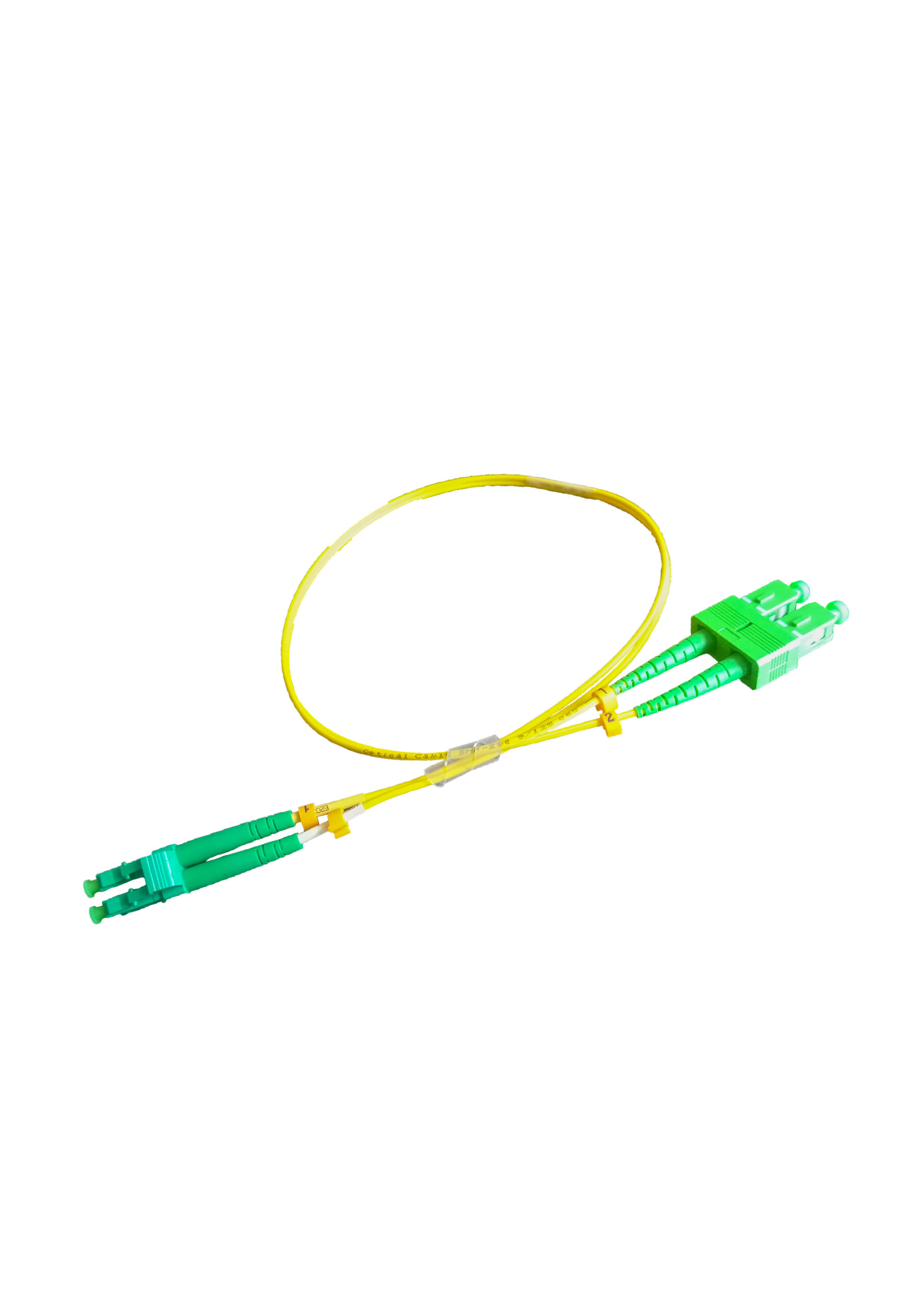 LAN-OPTIC FIBER PATCH DUPLEX LC/APC-SC/APC SM OS2 GRADE B 4,0 M