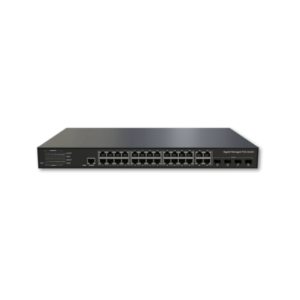 24-PORT 10/100/1000 POE PORT 1-24 SUPPORT 30W  UPLINK 4-PORT GIGABIT COMBO TP/SFP